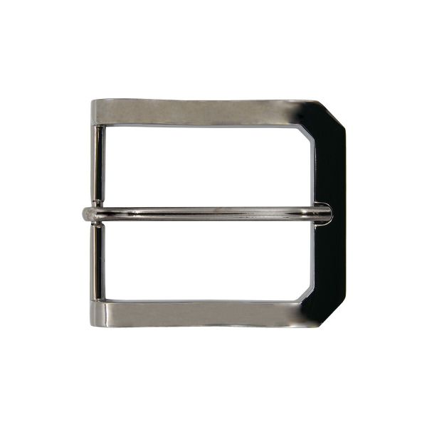 Пряжка ременная металл 40 мм мет. чер.никель, 4 шт, BIG