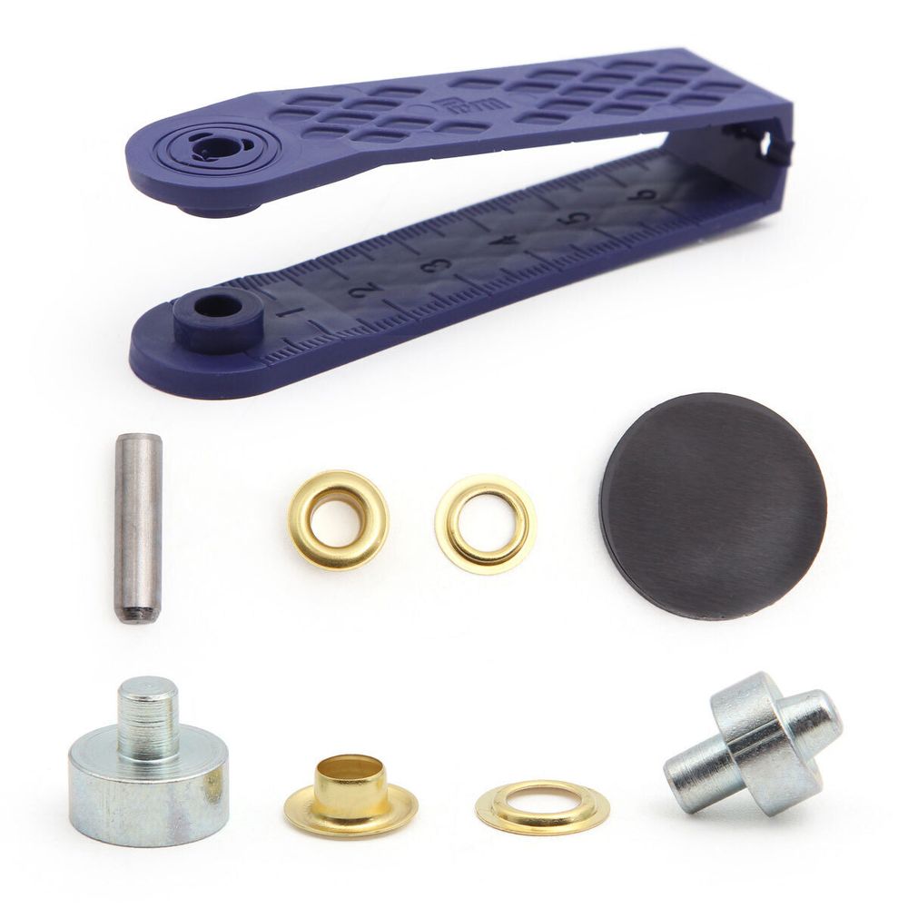 Люверсы металл ⌀_5.0 мм (внутр.), золотой, Prym, 40 шт