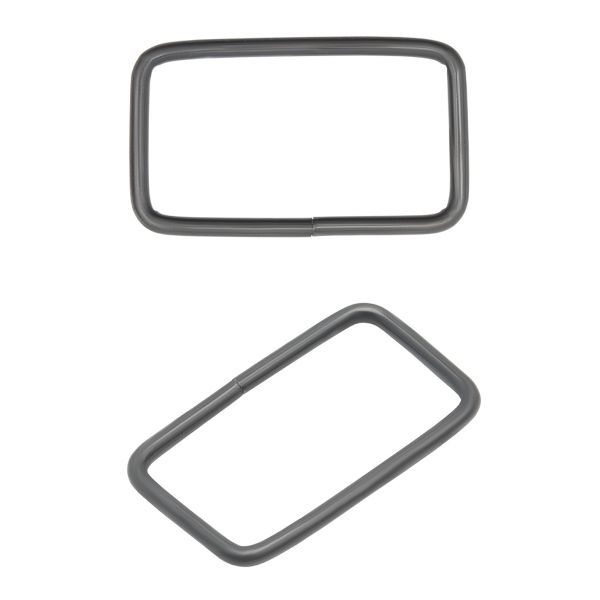 Рамка прямоугольная металл 31х15х2 мм, оксид, 100 шт