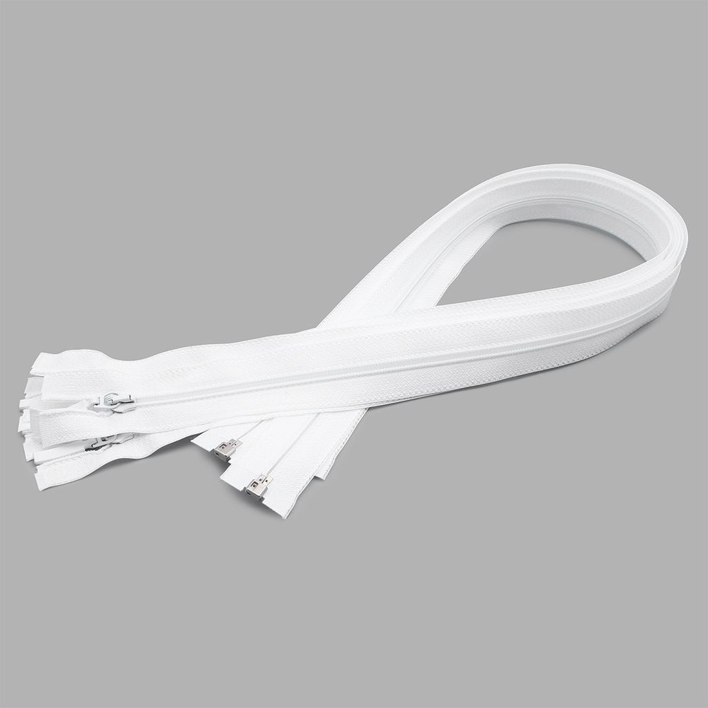 Молния спираль (витая) Arta Т5 (5 мм) 1 зам., разъем., 60 см, цв. 501 белый, уп.5 шт