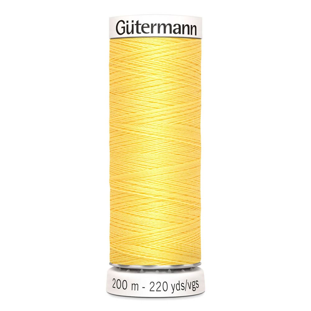 Нитки универсальные Gutermann Sew-all, 200м, 852 желтый