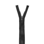 Молния трактор Arta Т6 (6 мм) 2 зам., разъем., 80 см, ОПТ. УП. 25 ШТ., 077 черный