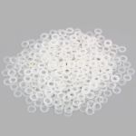 Кольцо уплотнительное под блочку ⌀4.4 мм (внешн. 9.5 мм), h5.42 мм (№2), пластик, ≈100 шт