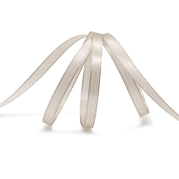 Лента атласная 1-сторонняя 6.0 мм / 22.86±1 метров, 111 дымчато-серый, Globus