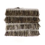 Бахрома отделочная 40.0 мм / 10 метров, 6155-0328 цв.6350 коричневый