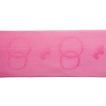 Лента атласная 1-сторонняя 60.0 мм / 20±1 метров, С2785 яр.розовый, Красная лента