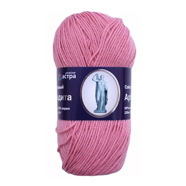 Пряжа Astra Premium (Астра Премиум) Афродита / уп.3 мот. по 100 г, 250 м, 11 розовый