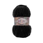 Пряжа Alize (Ализе) Softy Plus / уп.5 мот. по 100 г, 120м, 060 черный A