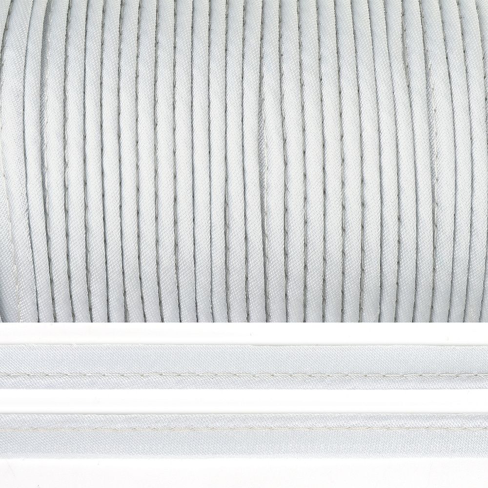 Кант атласный 11 мм / 65.8 метров, цв.F200 серебристо-серый Кант атласный 11 мм / 65.8 метров, цв.F200 серебристо-серый