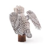 Пазл объемный 3D, 62 элемента, Серия Животные, Полярная сова, Rezark ANM-01