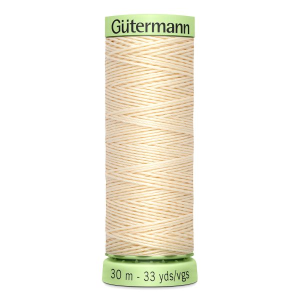 Нитки отделочные Gutermann Top Stitch, 30м, 414 св.кремово-бежевый, 5 катушек