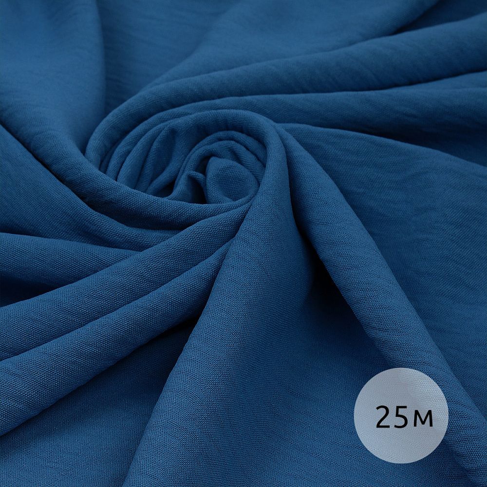 Лен Манго 160 г/м², 150 см / 25 метров, TBY.Mg.10, цв.джинса