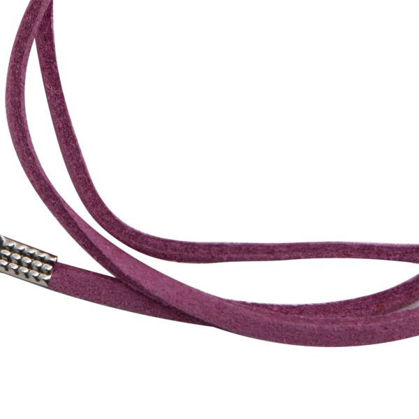 Шнур с замком замшевый, 2мм, 45см. Astra&Craft (6067 розовый), 65237