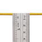 Шнур металлизированный ⌀3.0 мм / 50 метров, 0371-1011, золото