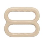 Рамки-регуляторы для бюстгальтера пластик 10.0 мм, бежевый, 100 шт, 512050-4