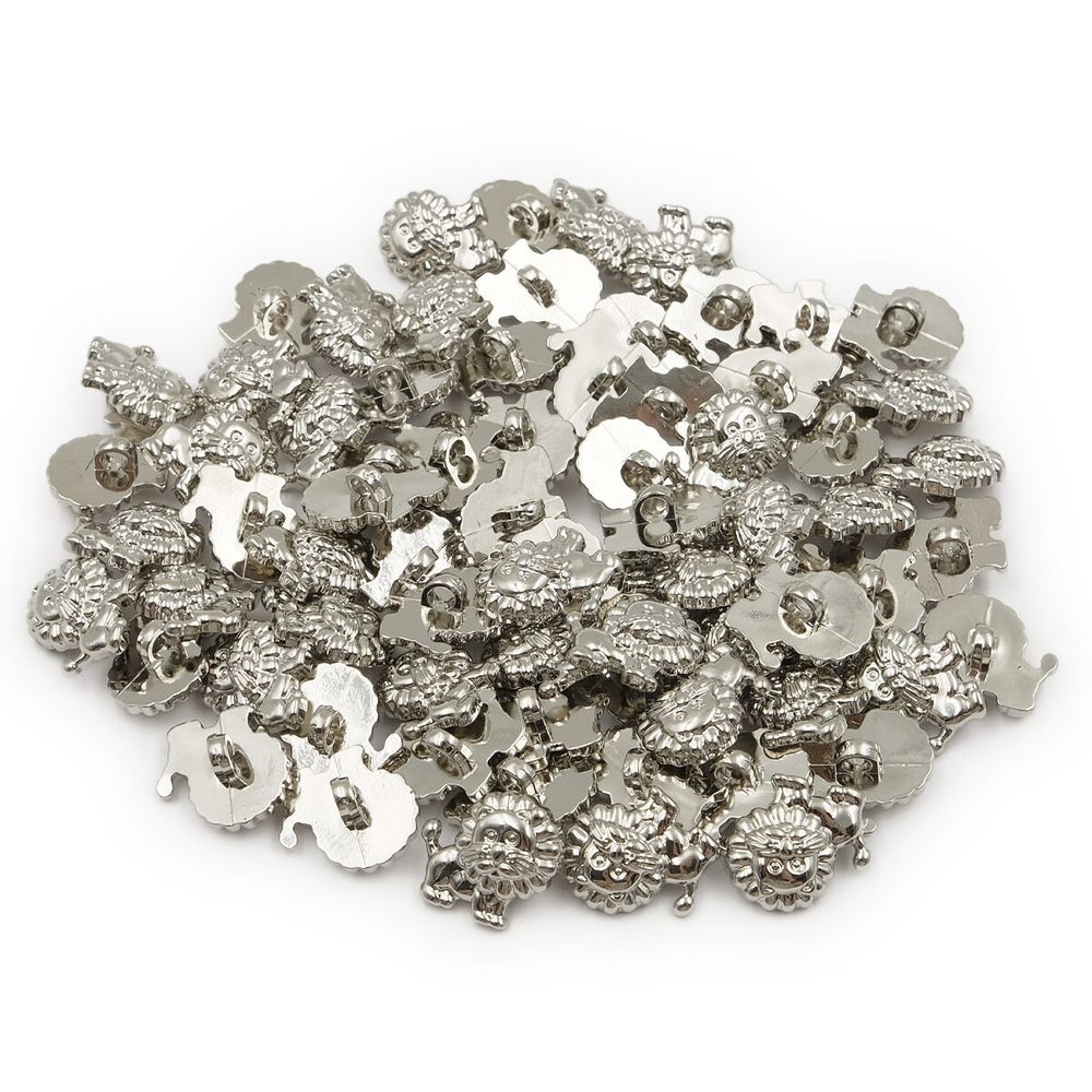 Пуговицы детские Лев (57976) 18мм (S), 72 шт