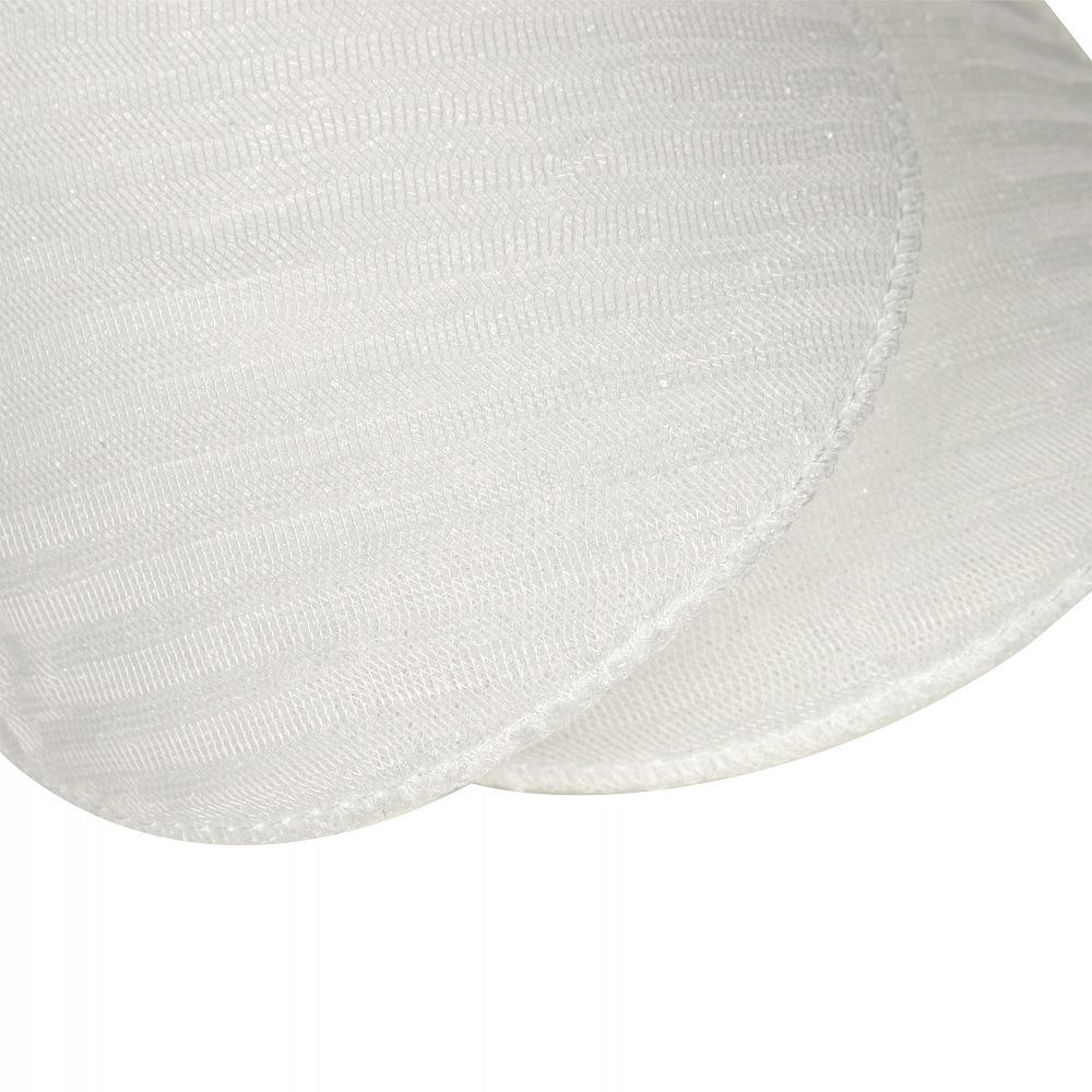 Плечевые накладки (подплечники) реглан 100х130х10 мм, АТ.ОР10 белый, 100 пар