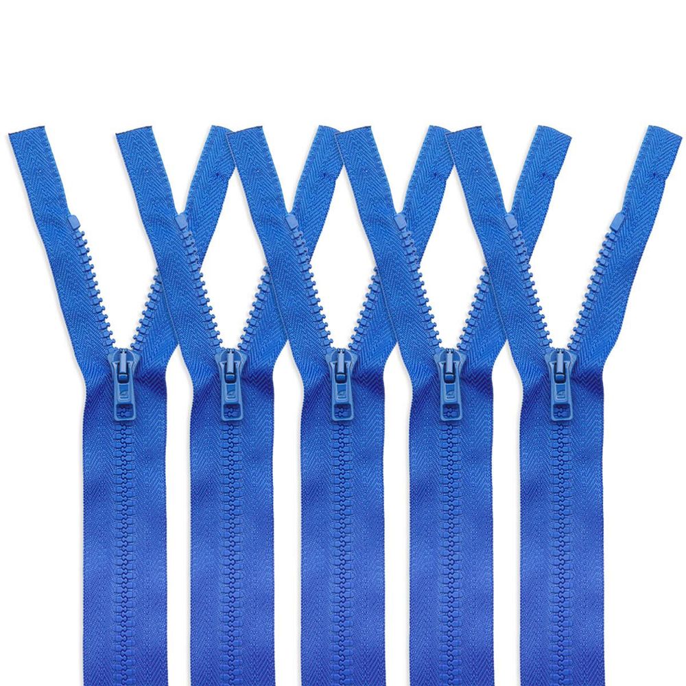 Молния трактор Arta Т6 (6 мм) 1 зам., разъем., 55 см, цв. 090 василек, уп.5 шт