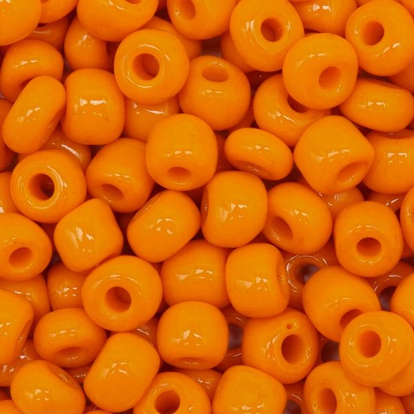 Бисер Astra&Craft 6/0 (4.1 мм), 150 г (10х15 г), цв. 50 оранжевый/непрозр