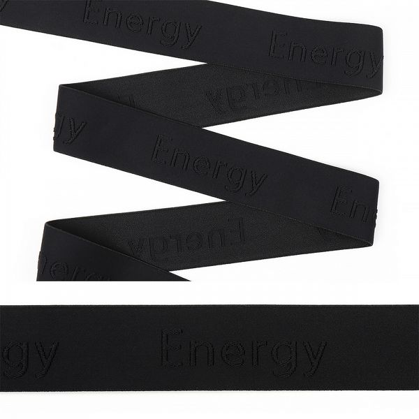 Резинка для мужских трусов и боксеров 35.0 мм / 1.5±0.5 метра, с надписью ENERGY