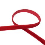 Лента бархатная (тесьма) эластичная 06.0 мм / 16.5±1 метра, 026 красный, Blitz VRE-06