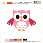 Набор для вышивания нитками Нитекс, 22х22 см