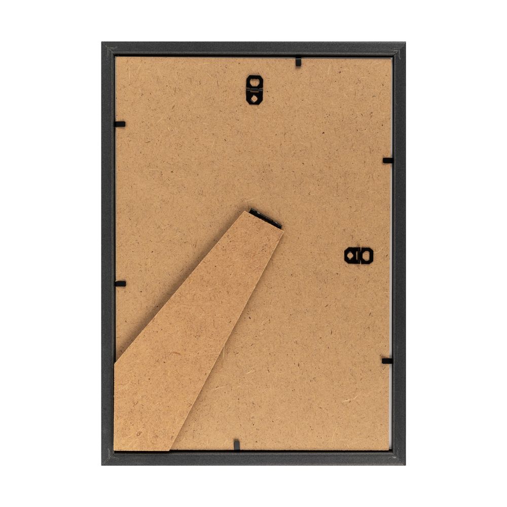 Рамка для картины (фото) пластик с оргстеклом 21х30 см, коричневый, Gamma ПРК-18