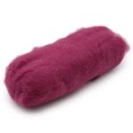 Шерсть для валяния Кардочес 100% п/тонк.шерсть, 100 гр. Камтекс (088 брусника)