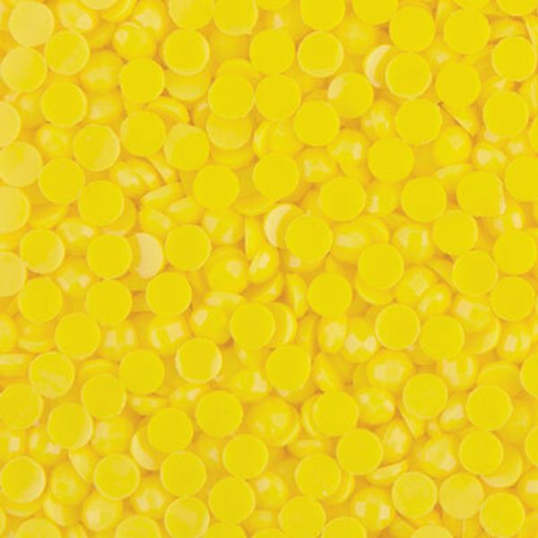 Стразы неклеевые акрил 2.5 мм, 100 г (10х10 г), /РП/, №3192 яр.желтый, Zlatka OZM