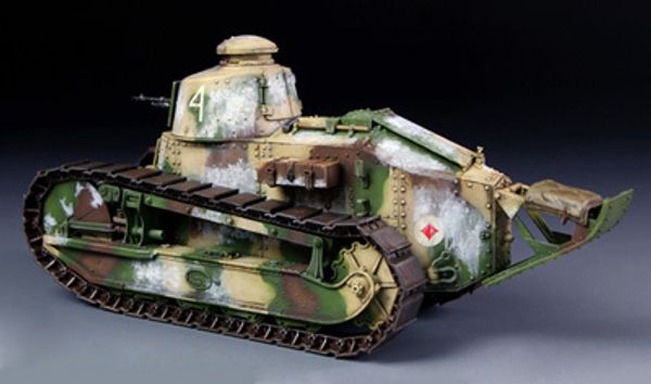 Модель сборная: танк, FT-17 Light tank (Cast turret) 1/35, Meng TS-008