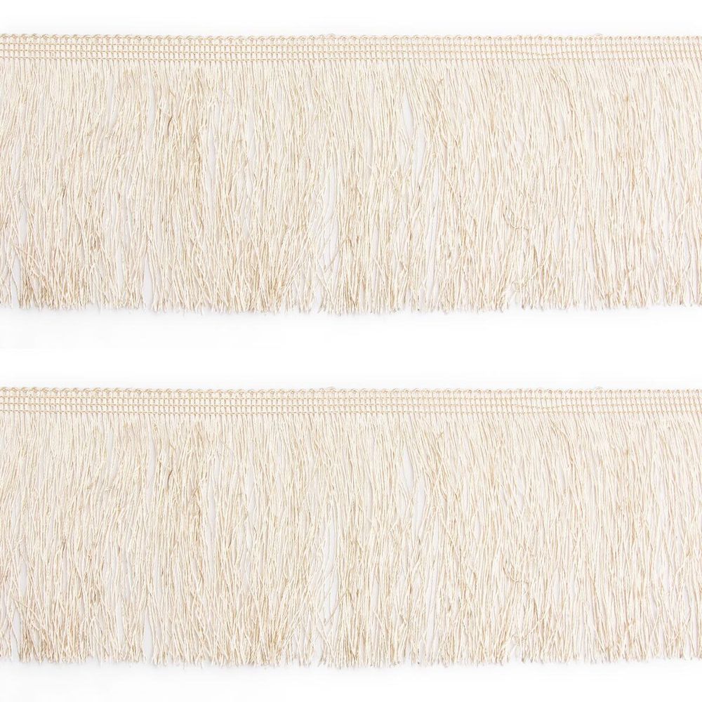 Бахрома отделочная широкая 120.0 мм / 25 метров, 551 бежевый