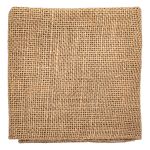 Ткань для рукоделия рогожка 100% лен 48х45см, натуральный