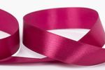 Лента атласная 1-сторонняя 25.0 мм / 33±2 метра, 124 св-вишневый, Gamma