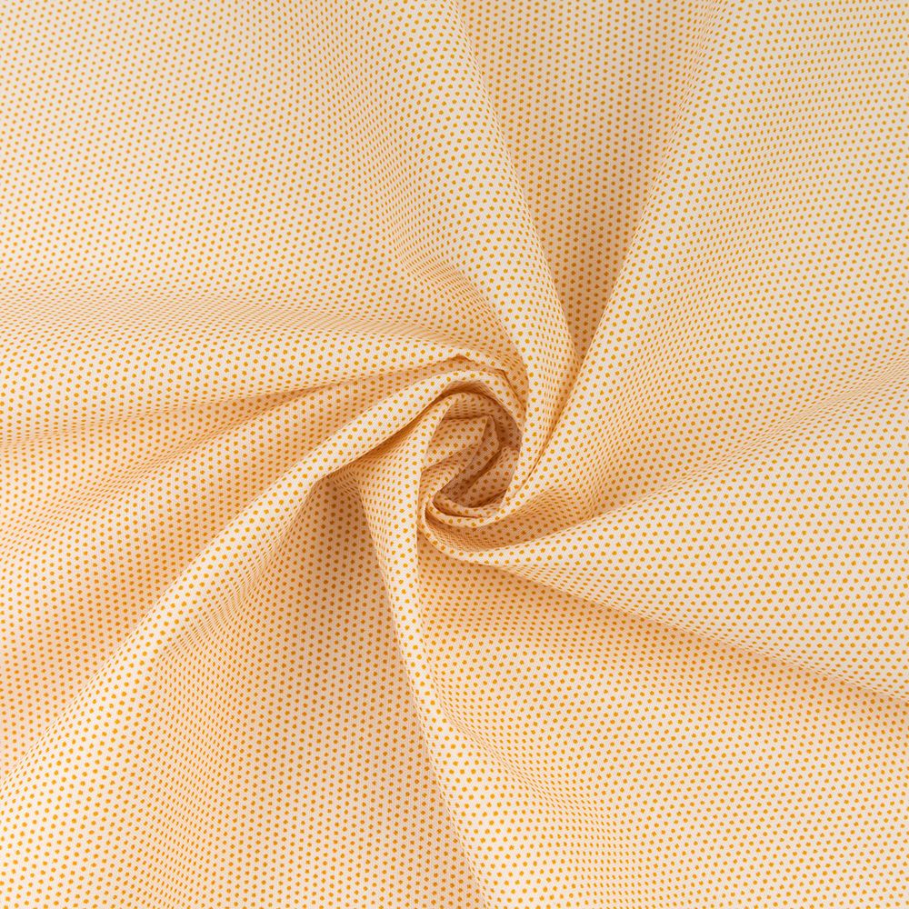 Ткань для пэчворка PEPPY БАБУШКИН СУНДУЧОК ФАСОВКА 100х112 см, 140±5 100% хлопок, БС-18 мл.горох ярко-желтый, Peppy БАБУШКИН СУНДУЧОК