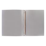 Папка на 4 О-кольцах A4 700 мкм 25 мм, Prisma, 4 шт, d-17 мм, серебряный EC211400029, Expert Complete