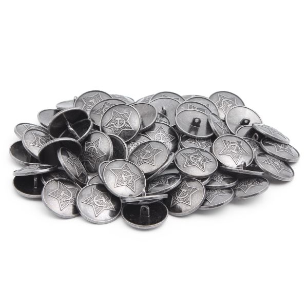 Пуговицы на ножке 40L, AS, 72 шт