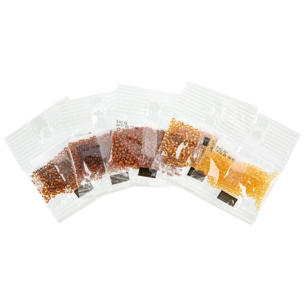 Бисер Toho 10/0 Assorti 2.4 мм, 25 г (5х5 г), №04