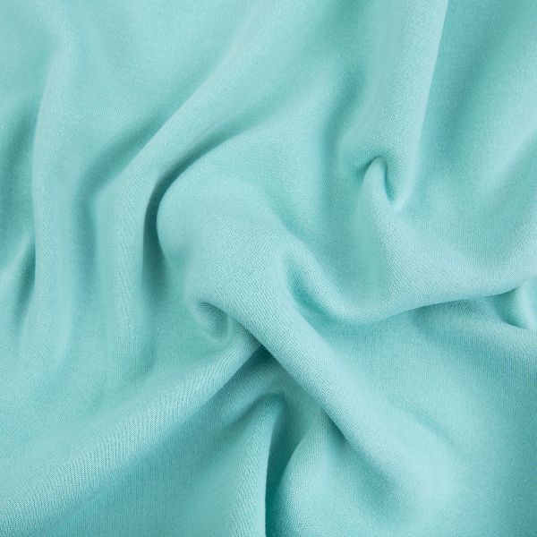 Футер 2-нитка с начесом 275 г/м², 150х180±5 см, бирюзовый/turquoise, Gamma DBKTN