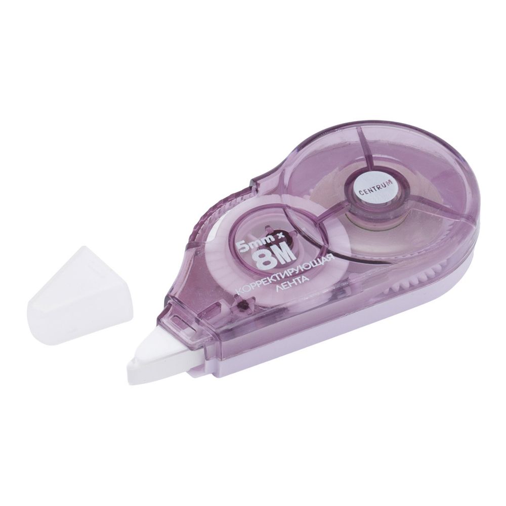 Корректор-лента 5мм х 8м, сиреневый, 80742