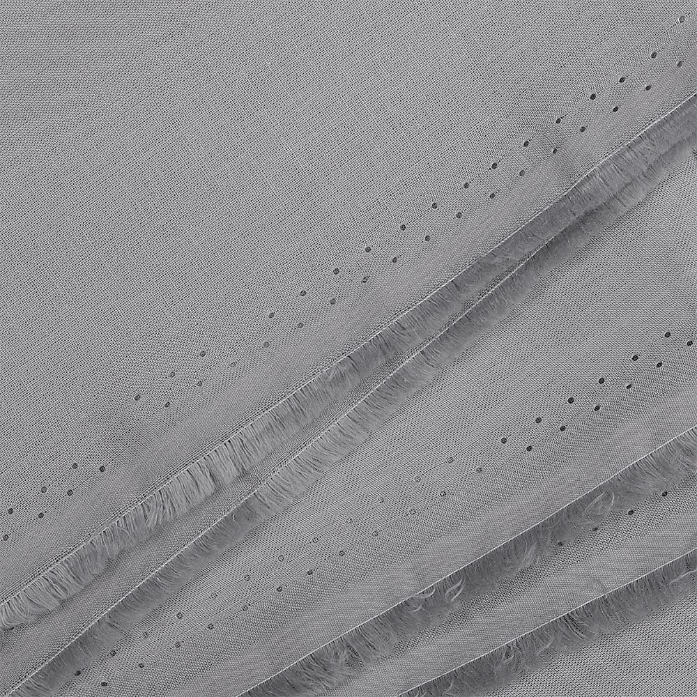 Батист 72 г/м², 150 см / 1 метр, TBY.Bt.53.1, цв.серый