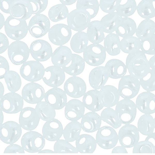 Бисер Toho Magatama 2 (3 мм), 25 г (5х5 г), 0141 белый/Перламутровый