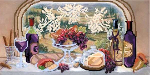 Рисунок для вышивания Матренин Посад (шелк), 24х47 -4209 Легенды Грузии