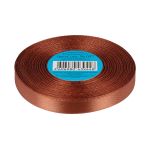 Лента атласная 1-сторонняя 12.0 мм / 33±2 метра, 037 св.коричневый, Gamma