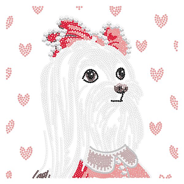 Алмазная (кристальная) мозаика Фрея ALBP-306, постер Леди, 30х30 см