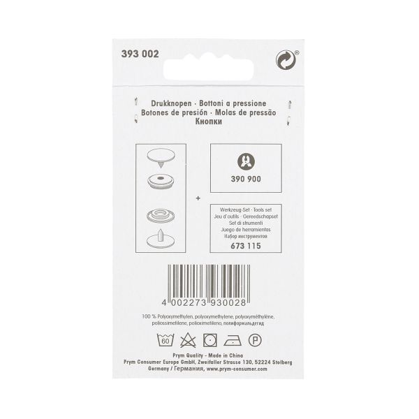 Кнопки Color Snaps, PrymLove, красный/розовый цв, 12мм, 30 шт, Prym