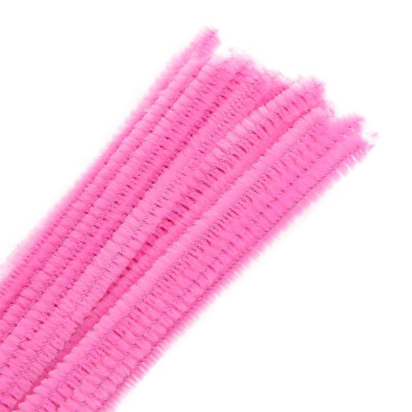 Синель-проволока, 6 мм / 30см, 30 шт/упак, Astra&Craft (A-026 светло-розовый)