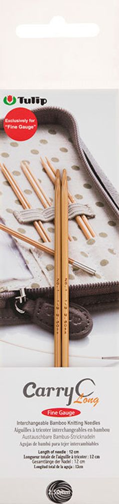 Спицы съемные Tulip CarryC Long Fine Gauge ⌀2.5 мм, 12 см, CTMM-56 /TOS/
