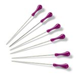 Булавки с грушевидными головками 38 мм, 10 г, фиолетовые, Prym 028800