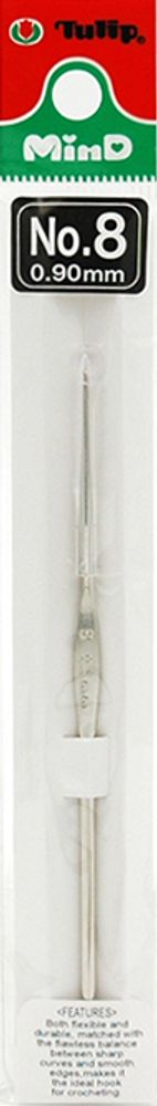 Крючок для вязания Tulip MinD 0,9мм, TA-0005e