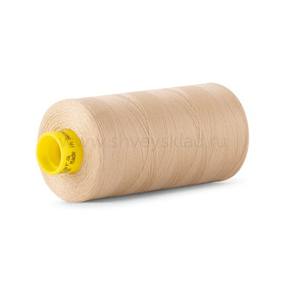 Нитка Gutermann Mara 150 (1000 метров), 1 кат., особо тонкая | 4773 бежевый